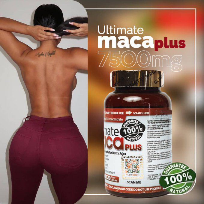 GÉLULES ULTIMATE MACA PLUS 7500mg précommande