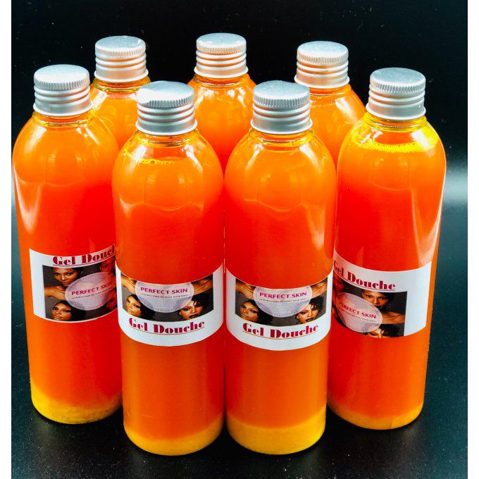 Gel douche nettoyant  Papaye- Curcuma