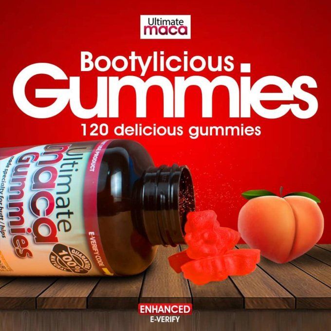 Gummies Ultimate Maca traitement 4 mois