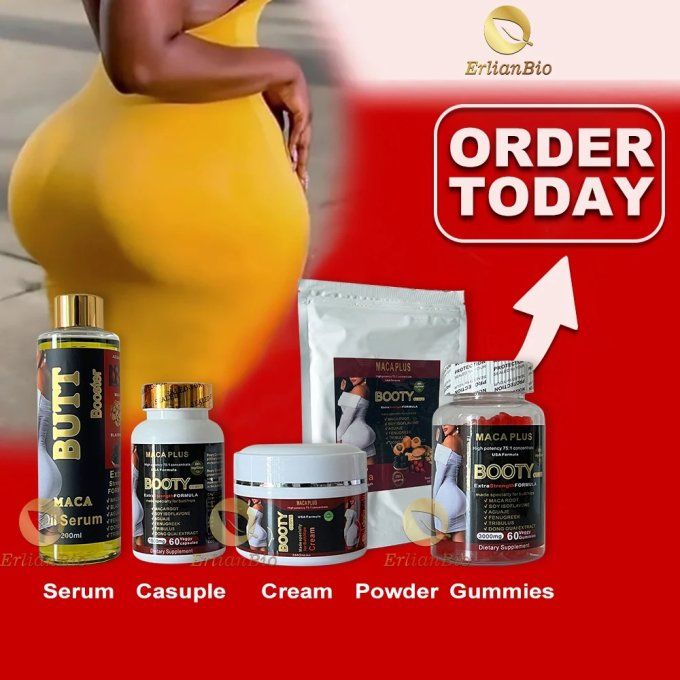 Gamme Bigger BOOTY MACA Plus 