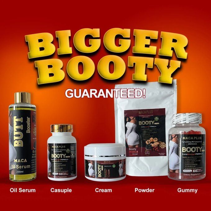 Gamme Bigger BOOTY MACA Plus 