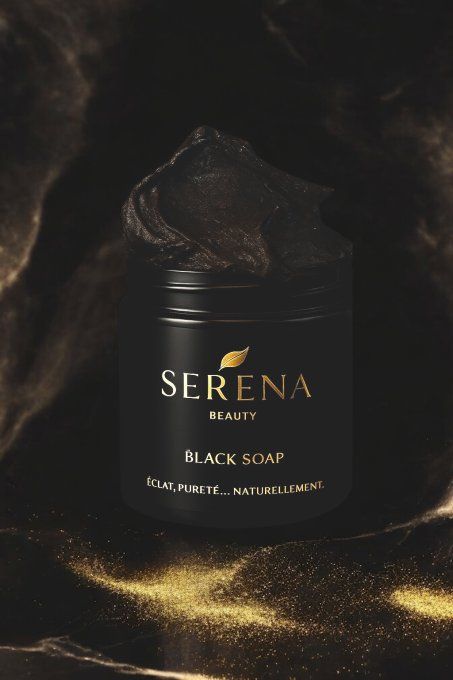 SOIN SAVON NOIR PURE AU MIEL - BIO SÉRÉNA BEAUTY- 250ml