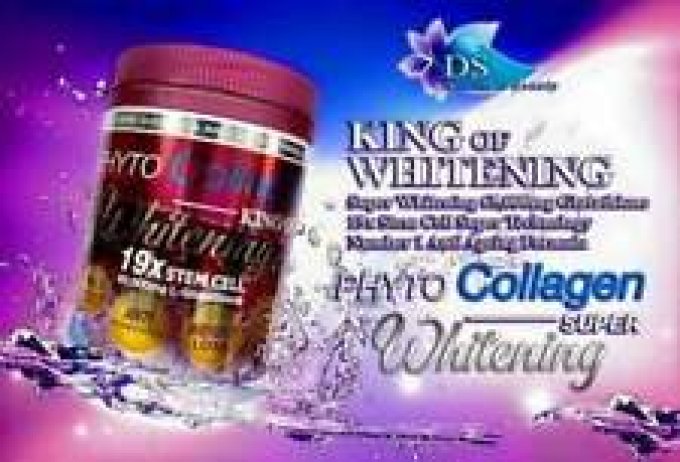 PHYTO COLLAGÈNE STEMCELL Super blanchissant 65 000 mg Glutathion 19x